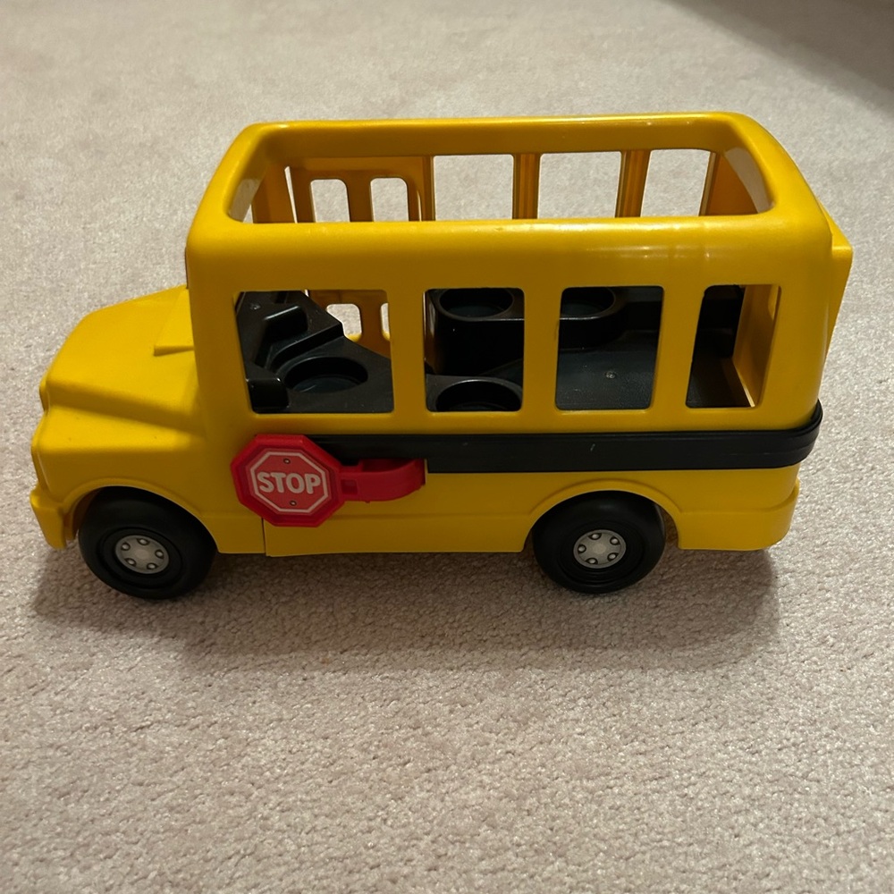 Yellow Toy School Bus - Little People